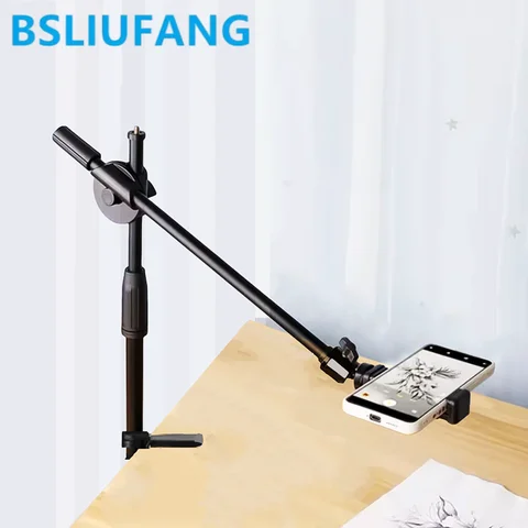 Мини-штатив BSLIUFANG с кольцевой подсветкой для смартфона