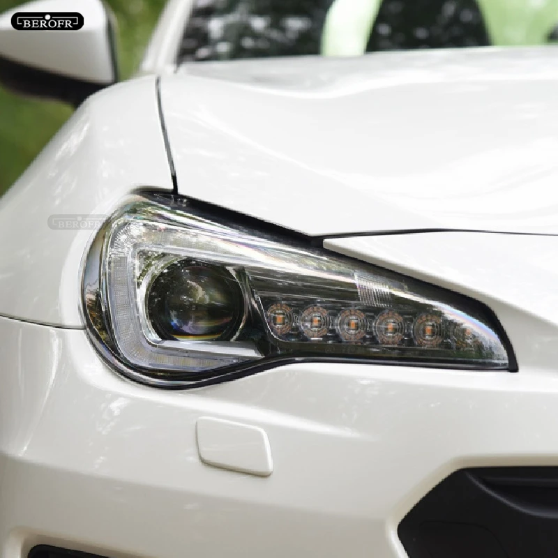 For Subaru Legacy Impreza Forster BRZ Outback Car Headlight Protective Film Front Light Transparent TPU Sticker Accessories