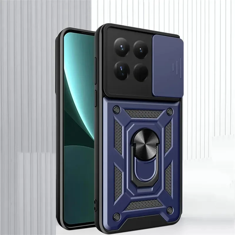 Фото Чехол Skinlee для Xiaomi 17T Pro с кольцом-держателем и защитным силиконовым чехлом для телефона Xiaomi 17T Pro №2