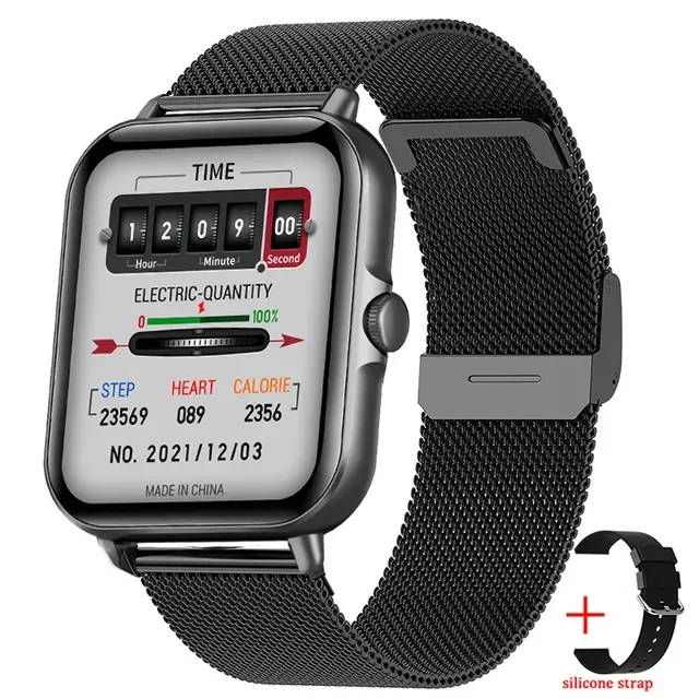 

Bluetooth Answer Call Smart Watch Men Dial Call Fitness Tracker IP67 Waterproof Smartwatch for Xiaomi Watch men women +Box