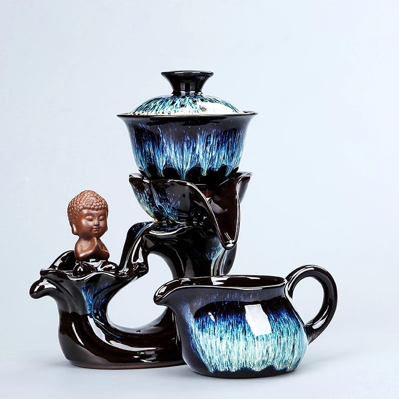 

Vintage Traditional Tea Set Ceremony with Pot Chinese Travel Gongfu Tea Set Infuser Service Tetera Porcelana Porcelain Te Set