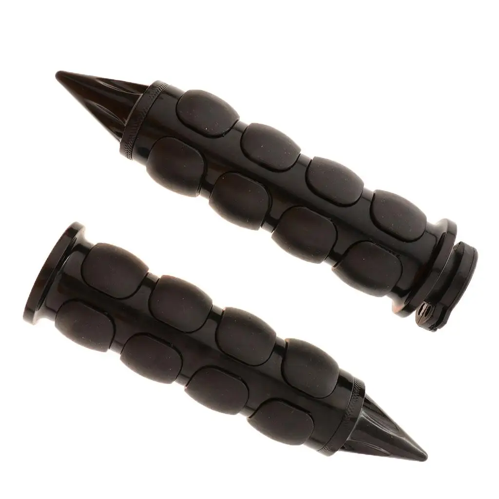 

Rubber Motorcycle Handlebar Cover Hand Grips for Harley Inner Diameter 22mm