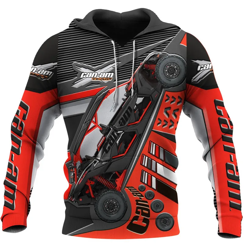 

Fashion Motocross 3D All Over Printed Zipper Hoodie Casual Street Hip Hop Harajuku Pullover Long Sleeve Sweatshirt Men's Jackets