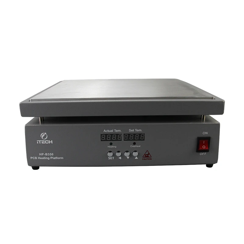 

HP-B350 LED Digital Display Constant Temperature Heating Platform 350x300mm Multifunction Heating Table Preheating Station