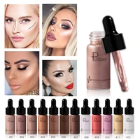 12 colors smooth brighten highlighter concealer shimmer face liquid highlighter cream makeup cosmetic