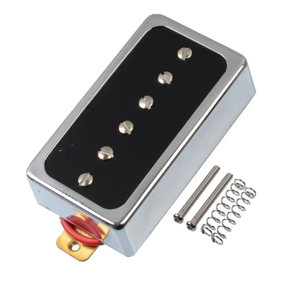

O Style Open Single Coil Pickup 6 Hole 52MM Pickup for LP Electric Guitar Chrome Black Guitar Accessoriess