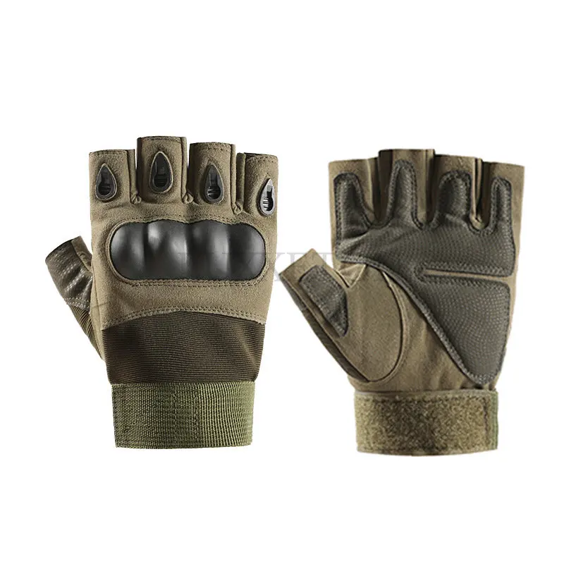 

Перчатки мужские с полупальцами, военные тактические спортивные перчатки для охоты, страйкбола, езды на мотоцикле и велосипеде