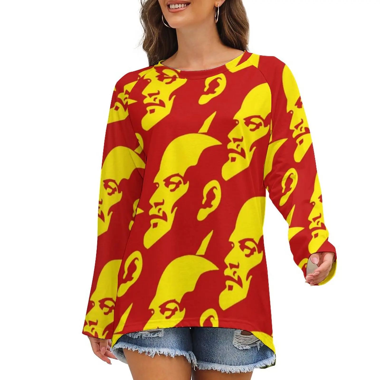 

Communist T Shirt Vladimir Street Wear Printed Women New Fashion T-Shirt Large Size Tee Shirt