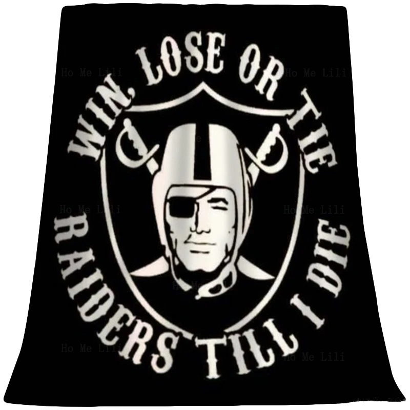 

Oakland Las Vegas Raider Ideas Black Flag Captain Blood Retro Posters Tattoo Flannel Blanket By Ho Me Lili Fit For Sofa Home Use