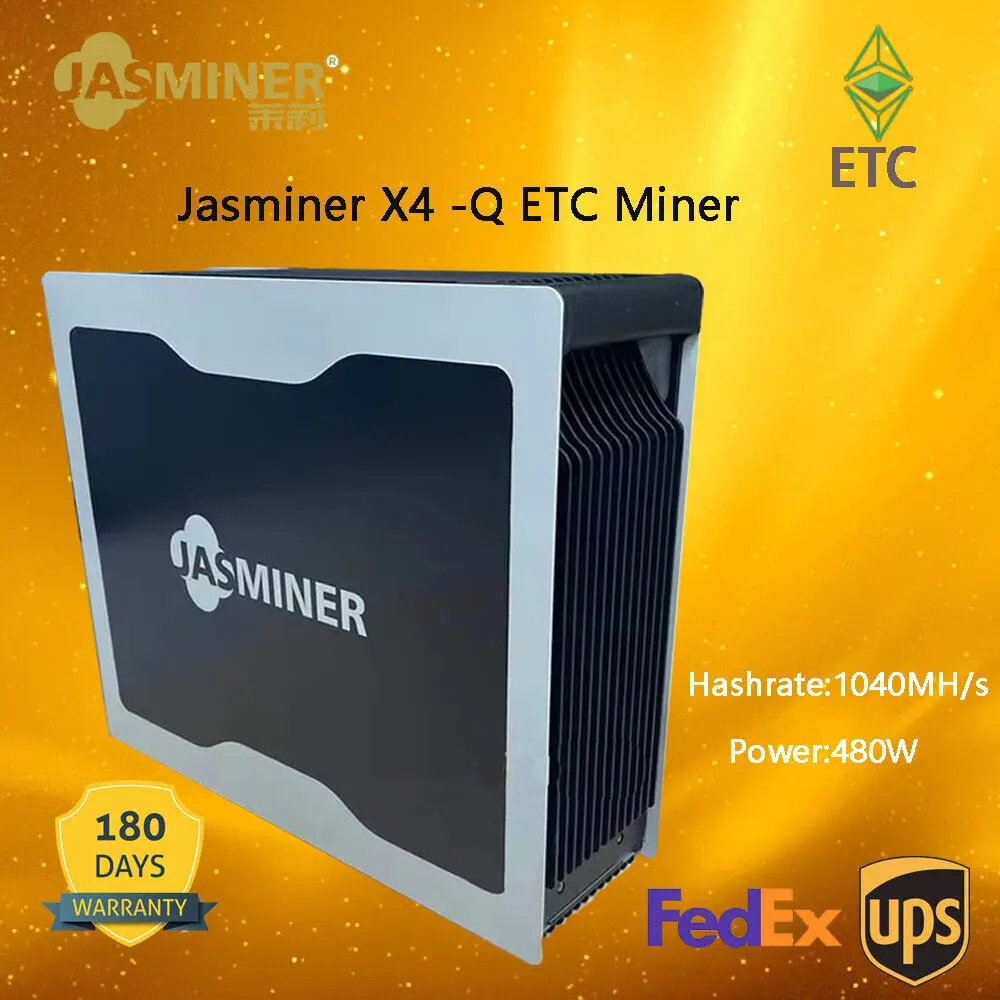 

New Jasminer X4-Q ETC ETHW Miner 1040MH/s 370w