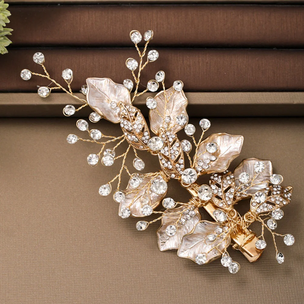 

Заколка для волос с кристаллами, 1 шт.