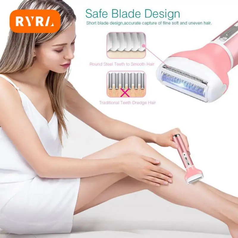 

Women's Compact Revolutionary Portable Quick And Effective Hair Removal Time-saving Electric Razor Efficient Popular Painless