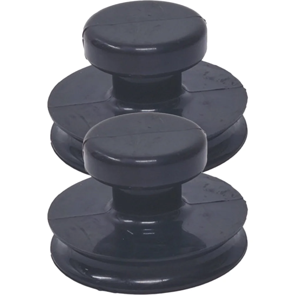 

2pcs Lightweight Rubber Tibetan Bowl Handle Singing Bowl Lift