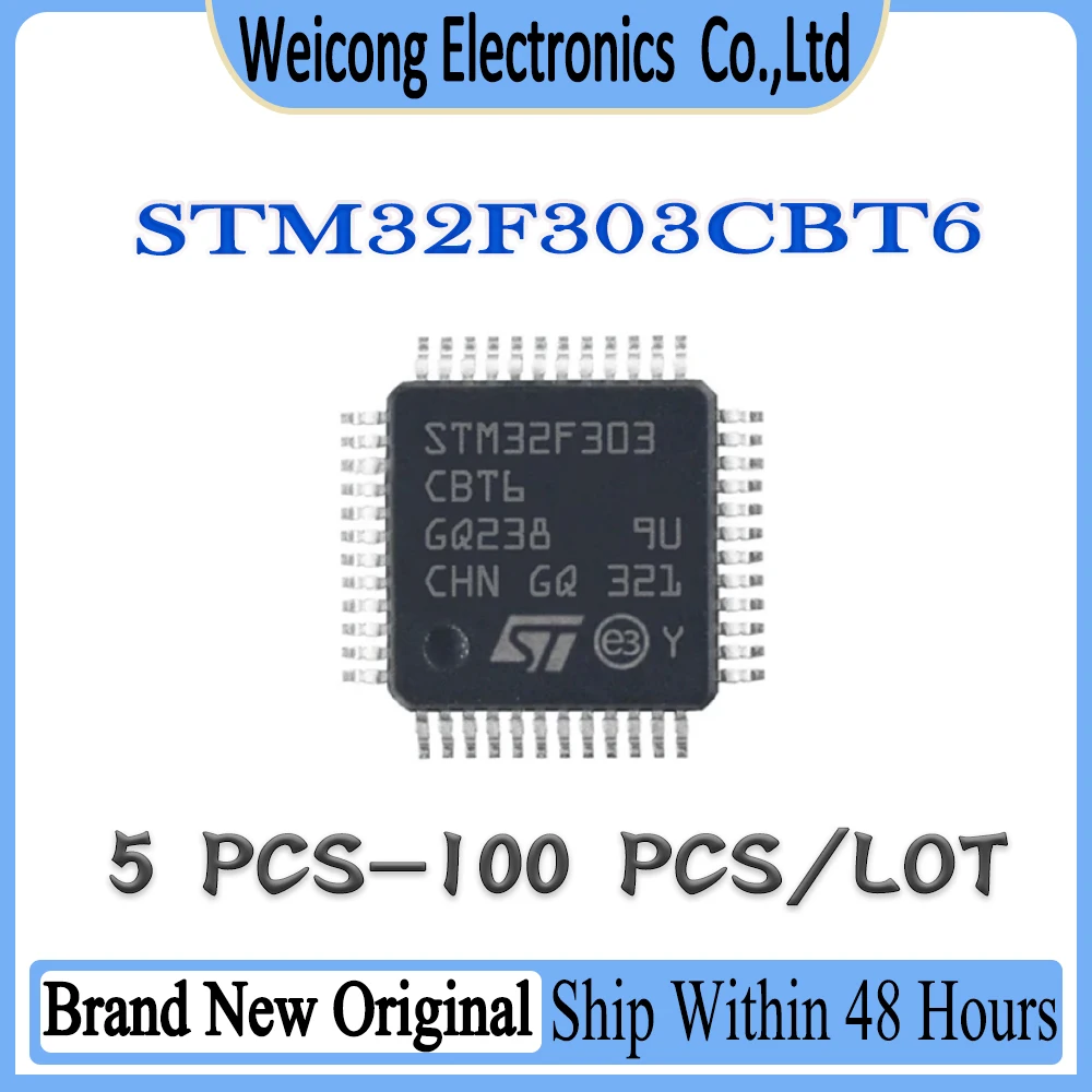 

STM32F303CBT6 STM32F303CBT STM32F303CB STM32F303C STM32F303 303CBT6 STM32F STM32 STM ST IC MCU Chip LQFP-48