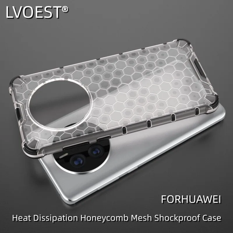 

Honeycomb Radiating Case for Huawei Mate 50 40 30 Pro Nova 10 8i Honor 70 80 Airbag Shockproof Back Cover Huawei P30 P40 P50 P60