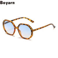 boyarn 2022 cross border ins steampunk trend sunglasses personalized polygon octagonal sunglasses mens and womens street