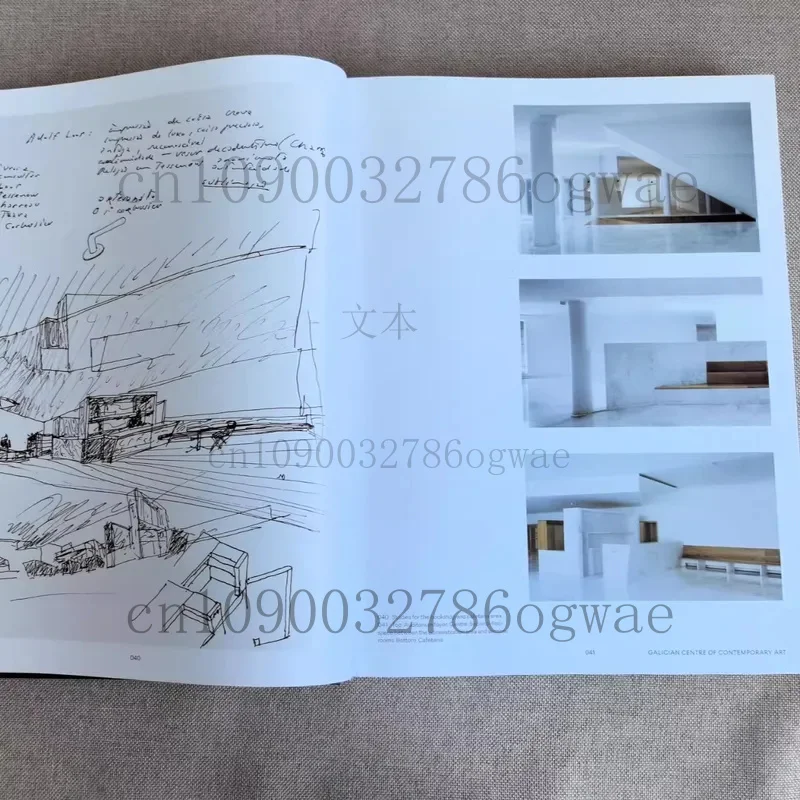 Фото До / После: Книга об архитектуре Альваро Сизы, лауреата Прайцкеровской премии, сборник дизайнерских работ архитектора, книга в твердом переплете №4