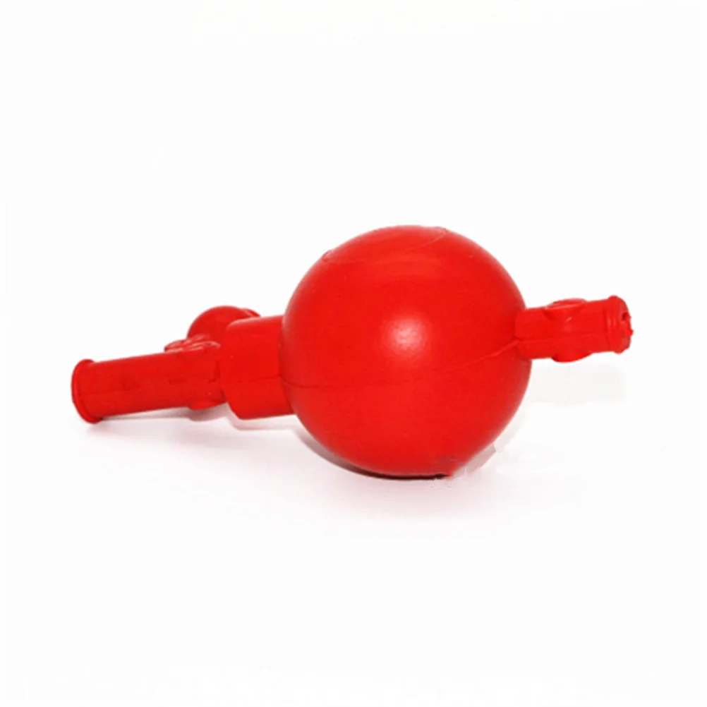 

Three-way Pipette Filler Quantitative Laboratory Pipette Accessory (Red)