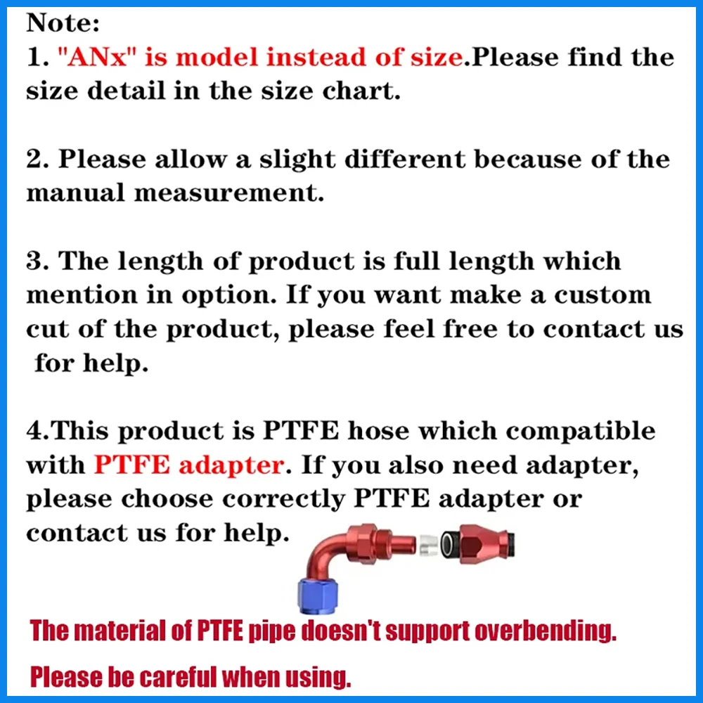 1-10 М AN10 гоночный шланг нейлон 304 нержавеющая сталь плетеный тормозной ПТФЭ
