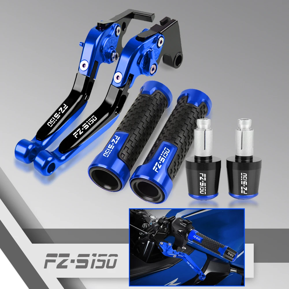 

FOR YAMAHA FZS150 FZS 150 2015 - 2016 Motorcycle Aluminum Adjustable Brake Clutch Levers Handlebar Hand Grips ends
