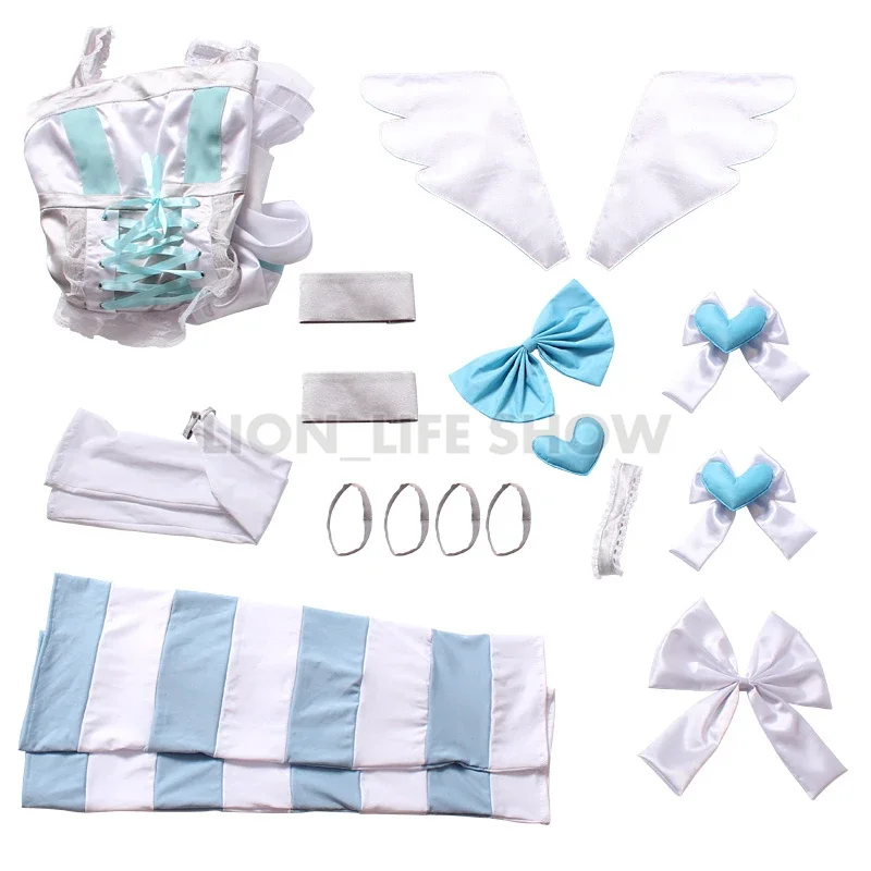 Трусики и чулки с подвязкой Heroine анархия платье ангела униформа косплей костюм на