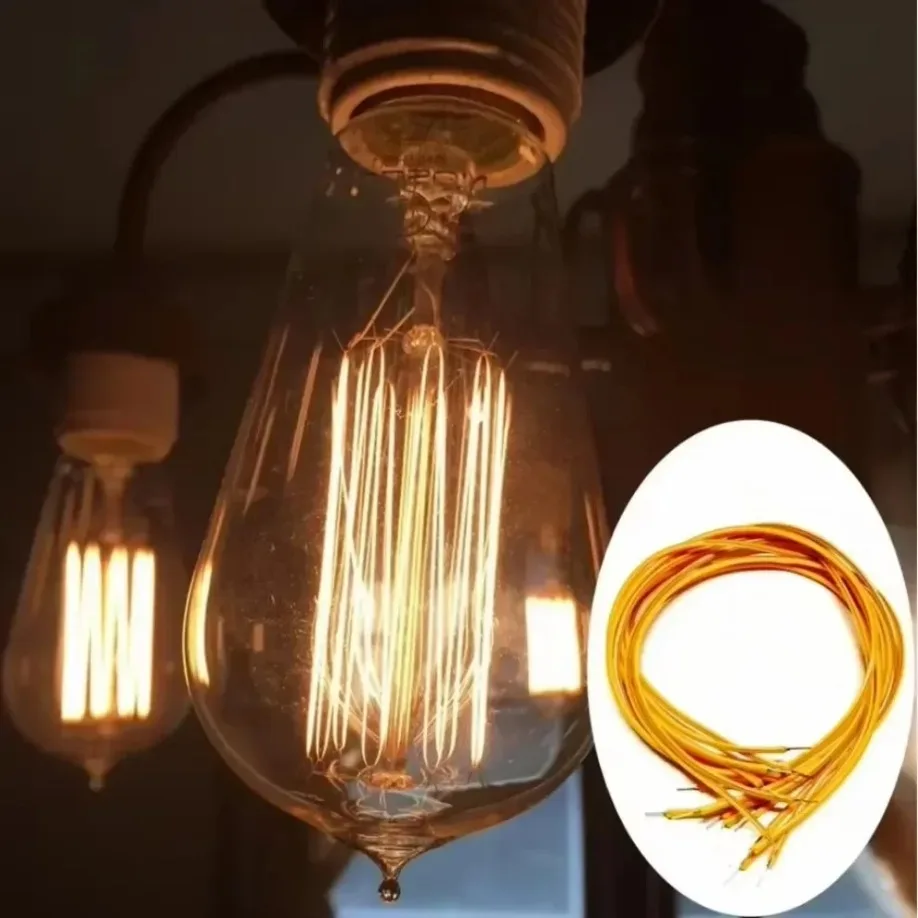 Фото 5 шт. гибкая светодиодная нить накаливания постоянного тока 3 В COB диод DIY лампа Эдисона детали 40 мм 60 мм 80 мм 95 мм 130 мм 145 мм 185 мм 260 мм 300 мм Декор для вечеринки №2