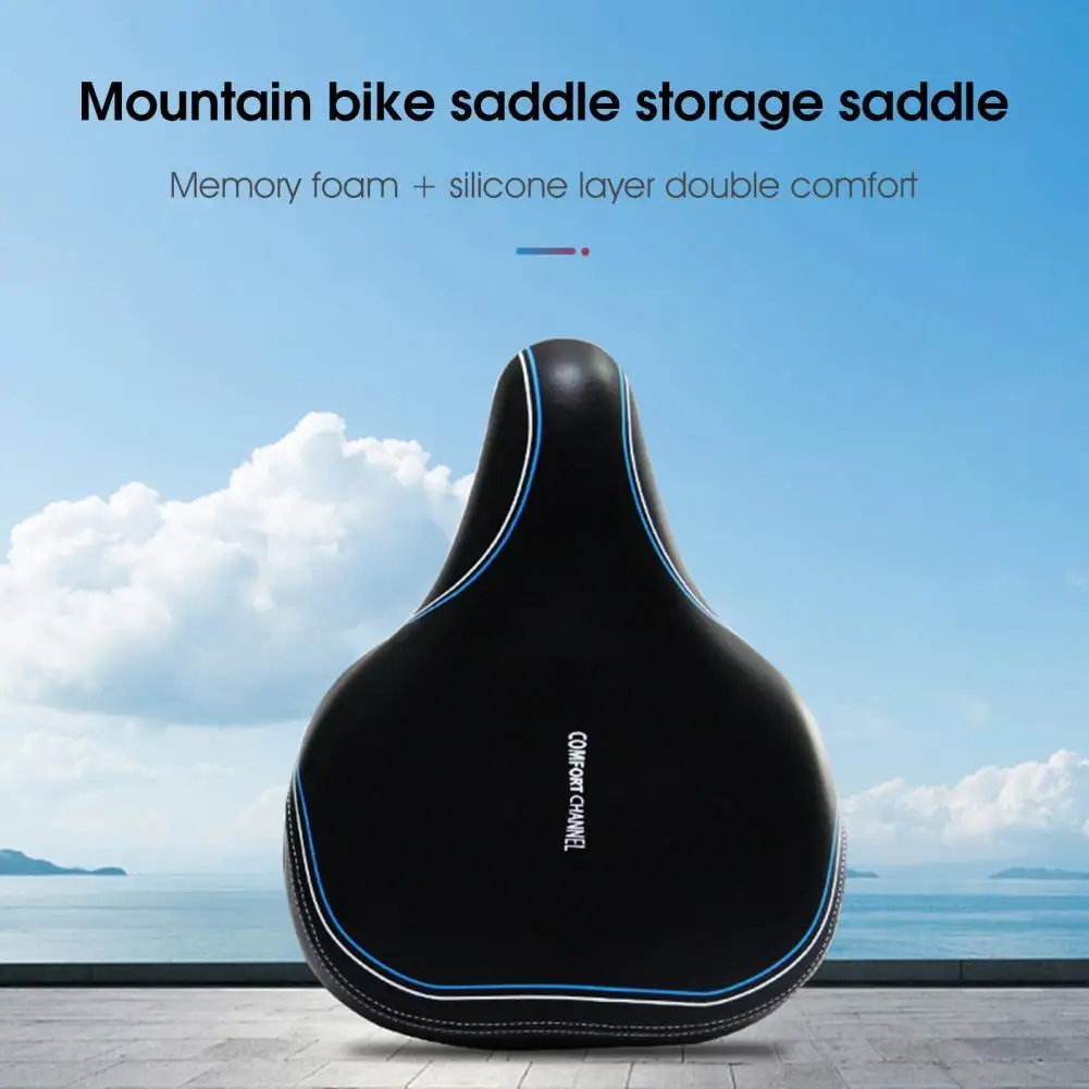 

Полезное Велосипедное Сиденье, мягкое губчатое велосипедное седло высокой плотности, велосипедное седло