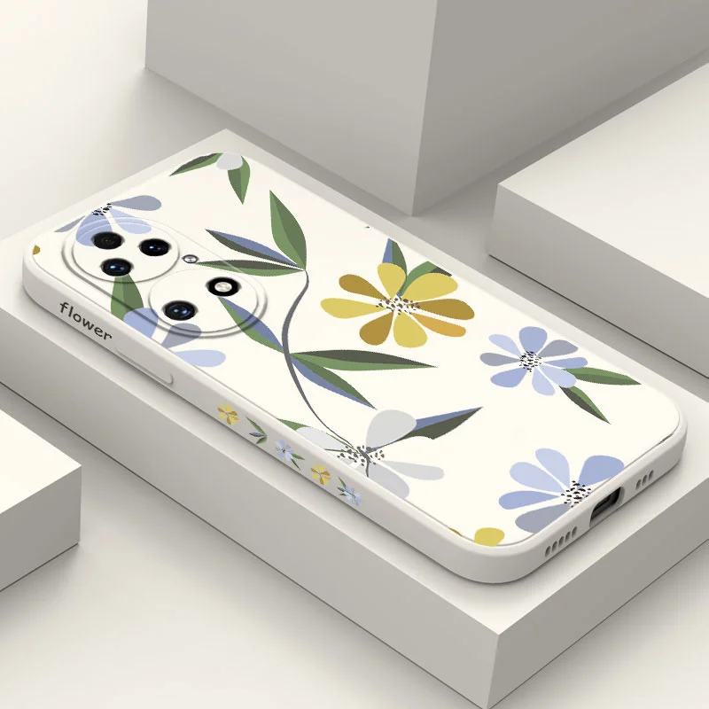 

Trumpet Flower Phone Case For Huawei P50 P40 P30 P20 Nova 10 10SE 9 9SE Mate 50 50E 40 30 20 Pro Lite P Smart 2021 Y7A Cover