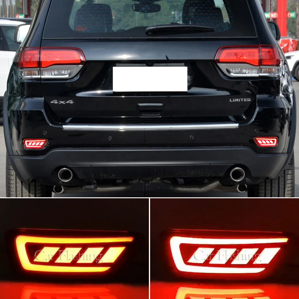 For Jeep Compass rear bumper lights Grand Cherokee fog Dodge Coolway Feiyue