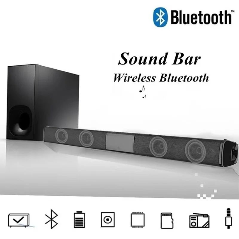 Bar Speakers Wireless Bluetooth Home Theater Sound System St