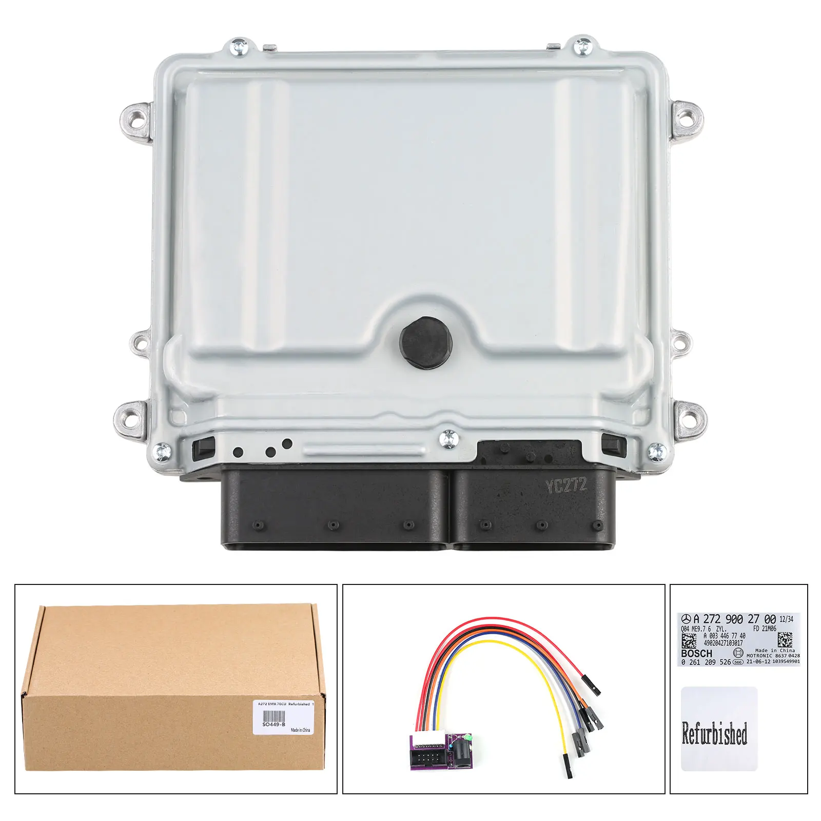 

ECUTOOL FOR Mercedes ME9.7 ECU ECM Engine Computer Compatible with All Series of 272/273 Engine 4.6L 4633CC V8/5.5L5641CC V8