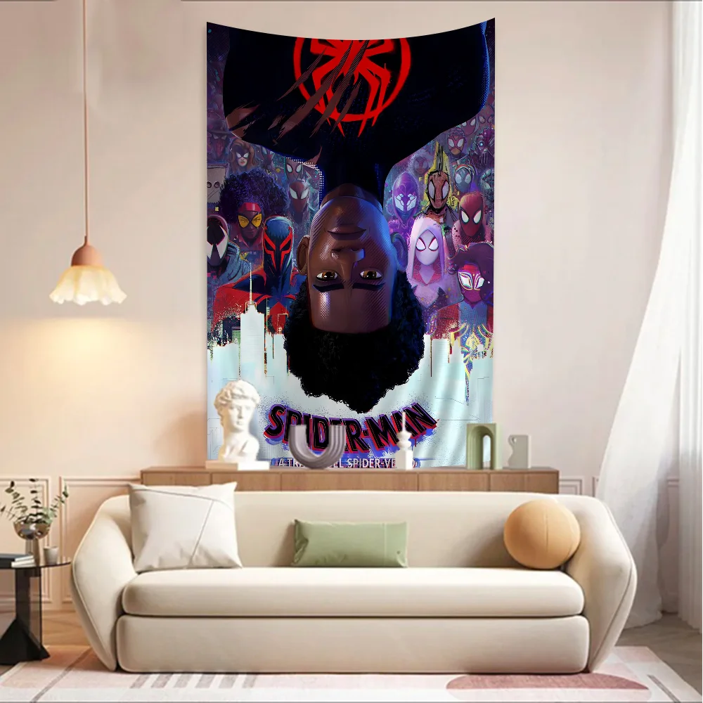 Человек-паук по стихам аниме-гобелен подвесной Таро хиппи настенные коврики