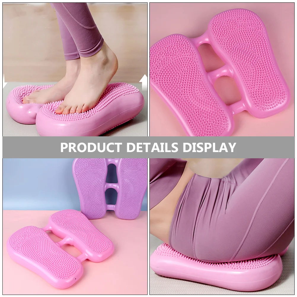 Оборудование для фитнеса розовый портативный тренажер складная лестница