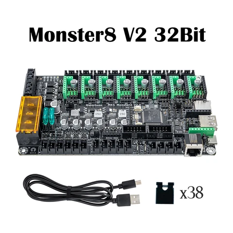 Makerbase MKS Monster8 V2 плата управления для 3D-принтера  Voron VS Spider Octopus