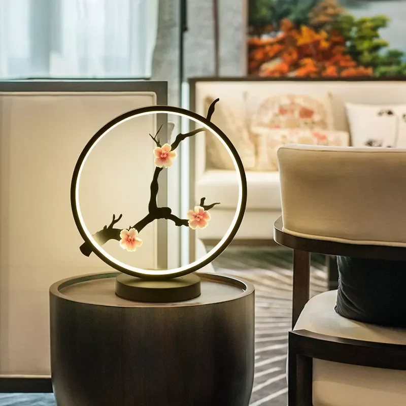

Supply Living Room Desk Table Lamp LED Decorative Chinese Style Table Light
