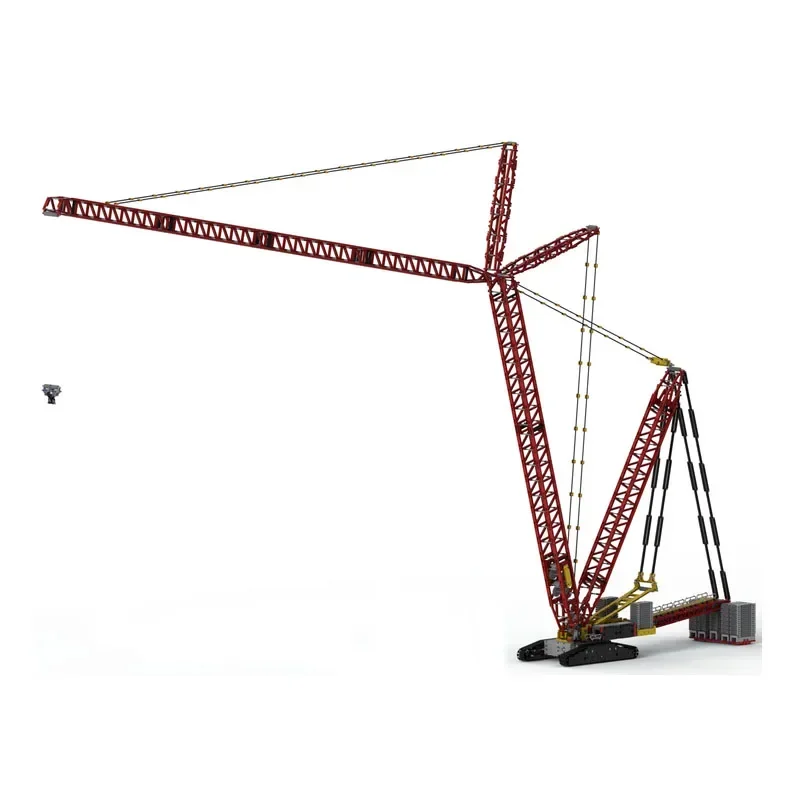 MOC- 141617 LR11350 Гусеничный электрический кран для сращивания в сборе строительный