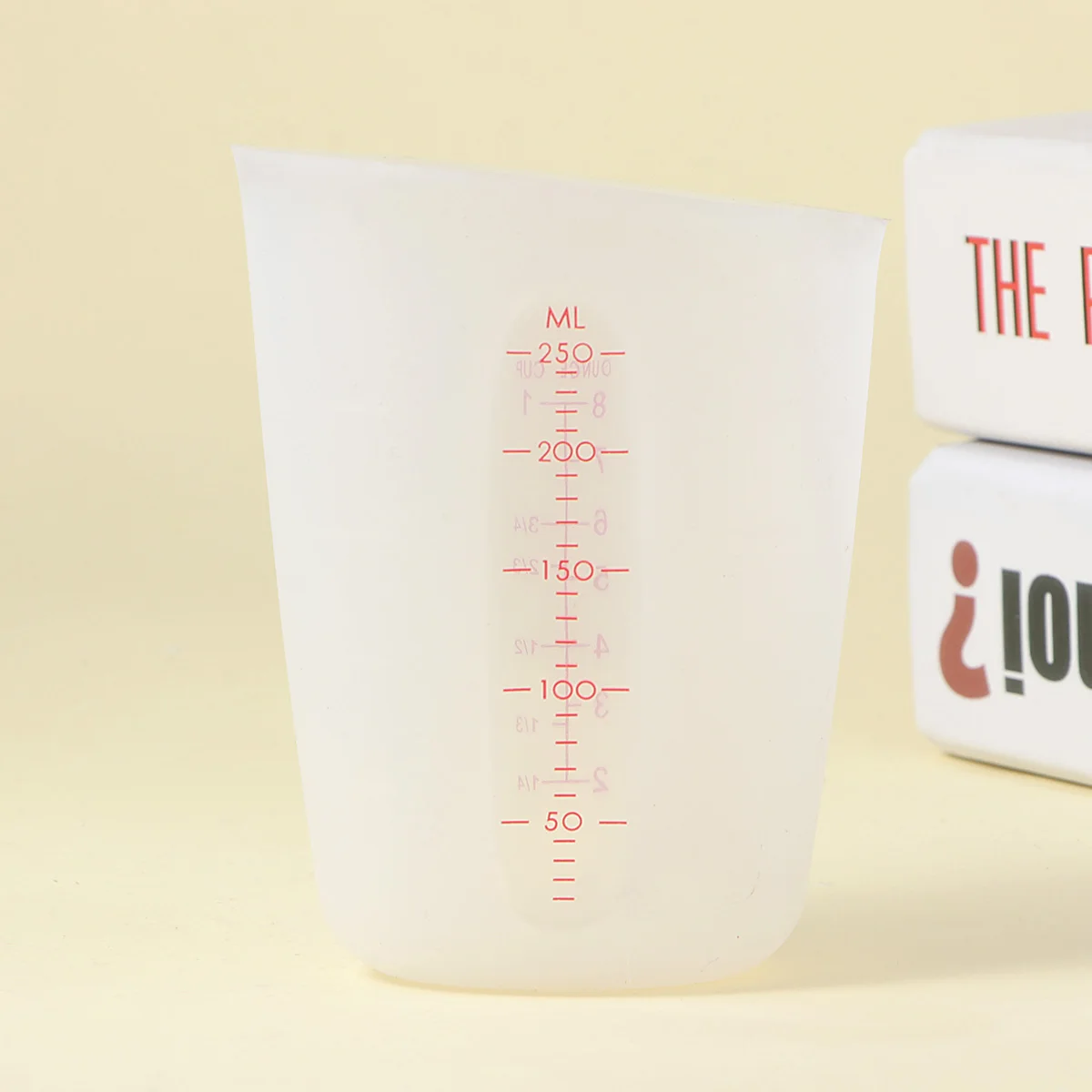 

Measuring Cup Cups Silicone Scale Beaker Graduated Liquid Pour White Clear Set Resin Precise Reusable Visible Container Jug