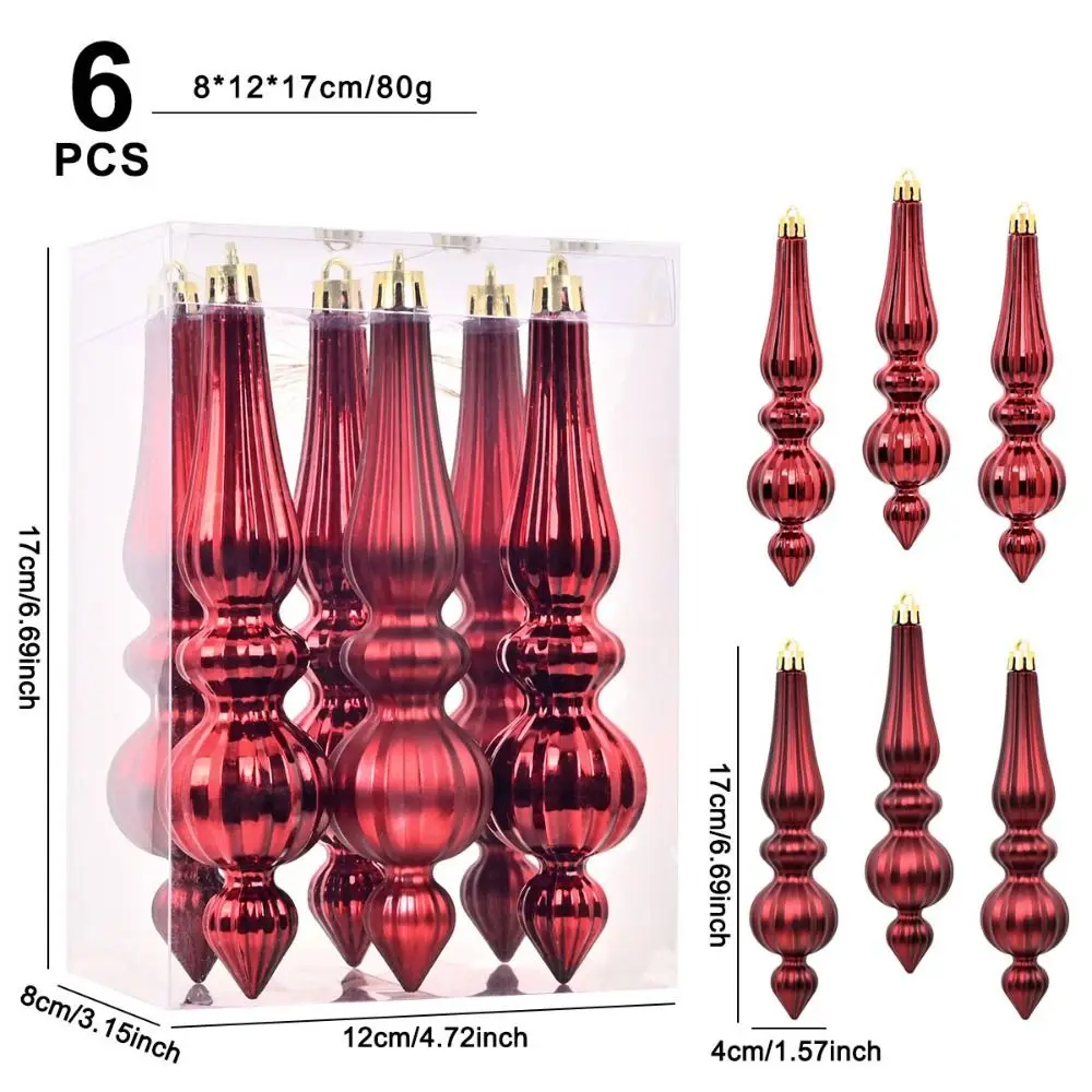 Красочные картины Конусообразный рождественский шар Гальванический пластик