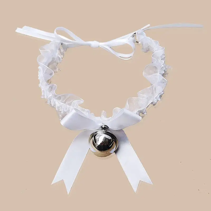 Женское кружевное ожерелье-колокольчик с кулоном в виде банта - купить по