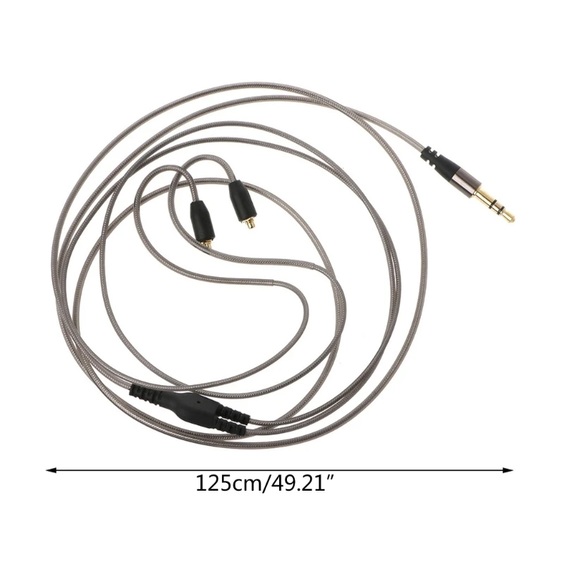 Кабель MMCX для наушников Shure SE215 SE315 SE535 SE846 кабели шнур xiaomi Прямая поставка
