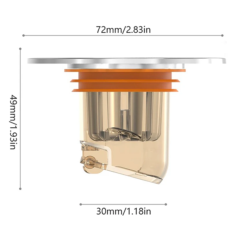 Магнитный самозакрывающийся дезодорант с защитой от запахов и насекомых без