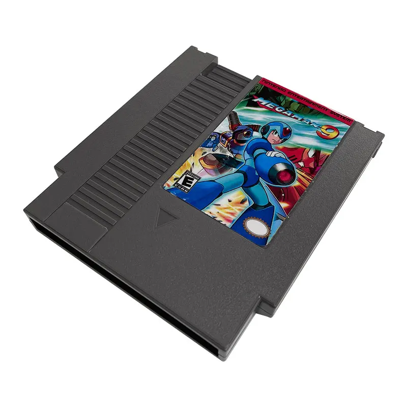 Для классических игр NES-Megaman 9 (Mapper 5) игровой Картридж для консоли NES 72 Pin 8 Bit Game Card |