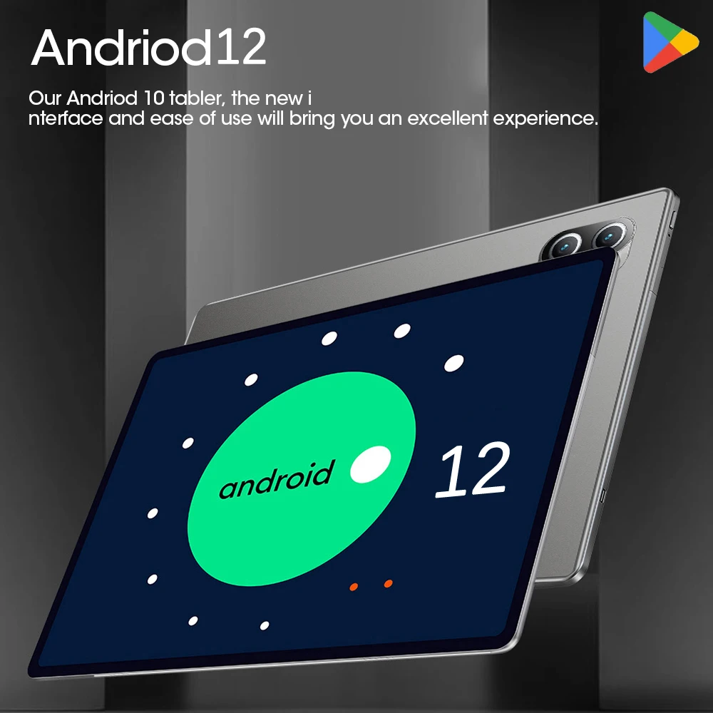 Планшет BDF 11 дюймов P90 система Android12 8 ГБ ОЗУ 256 Гб ПЗУ разрешение 1920*1200