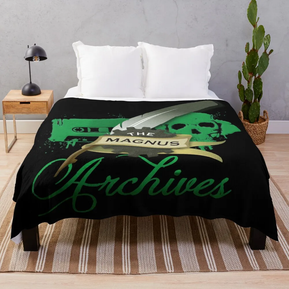 

The Magnus Archives Logo Throw Blanket Velor Blankets