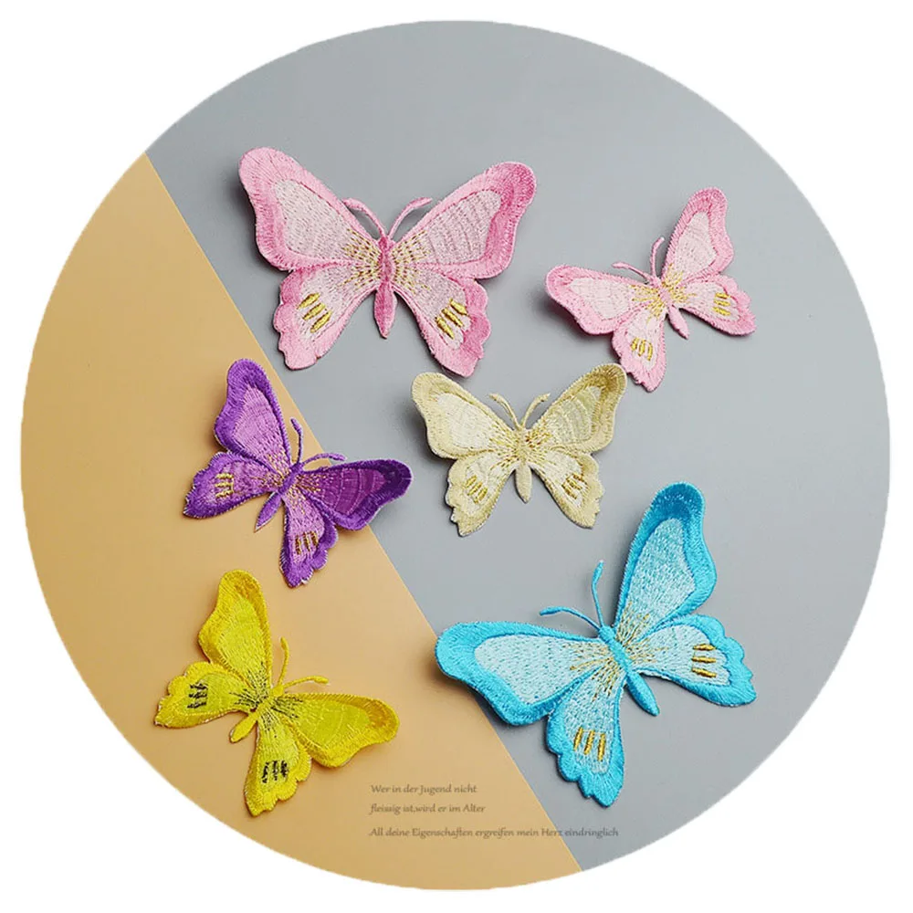 5 шт. маленькие большие высококачественные вышитые искусственные железные