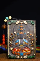 natural magnetic force meteorite jade sculpture inlay gemstone luckycelestial bead artifact buddha brand handicraft decorat6