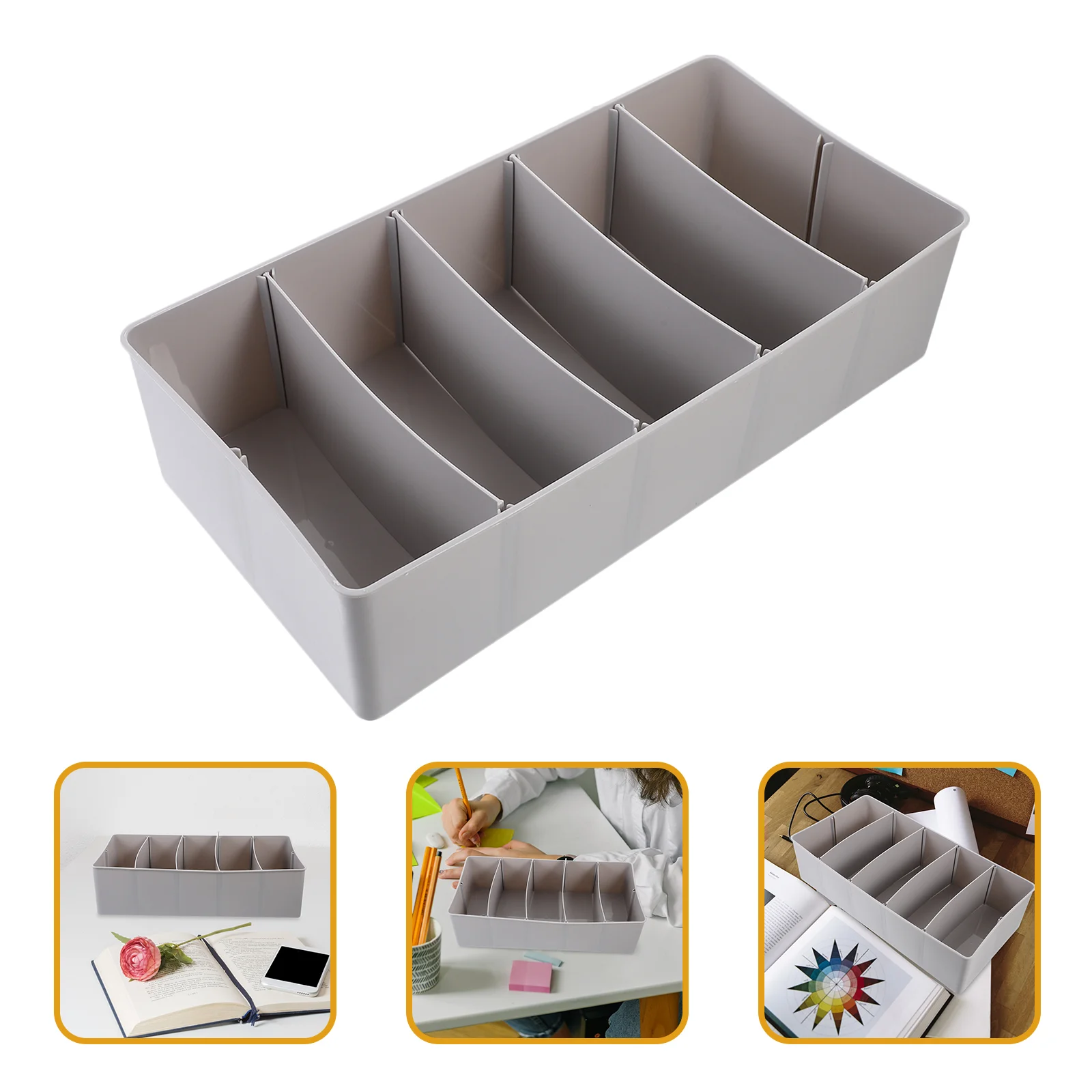 

Ticket Storage Case Mount Classroom Organization Desk Tray Coin Money Organizer