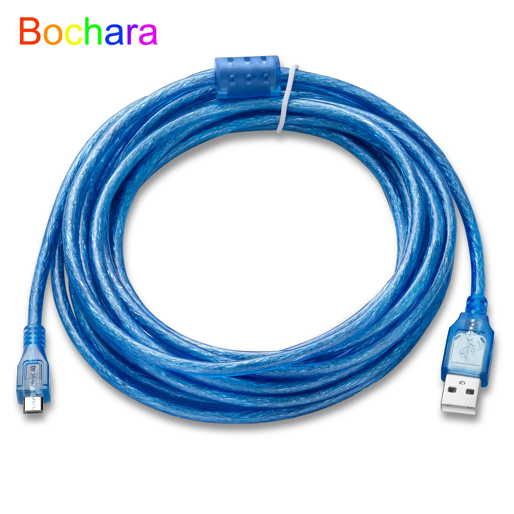 Кабель передачи данных Bochara Micro USB 2 0 Type A папа к Mirco двойное экранирование (фольга +