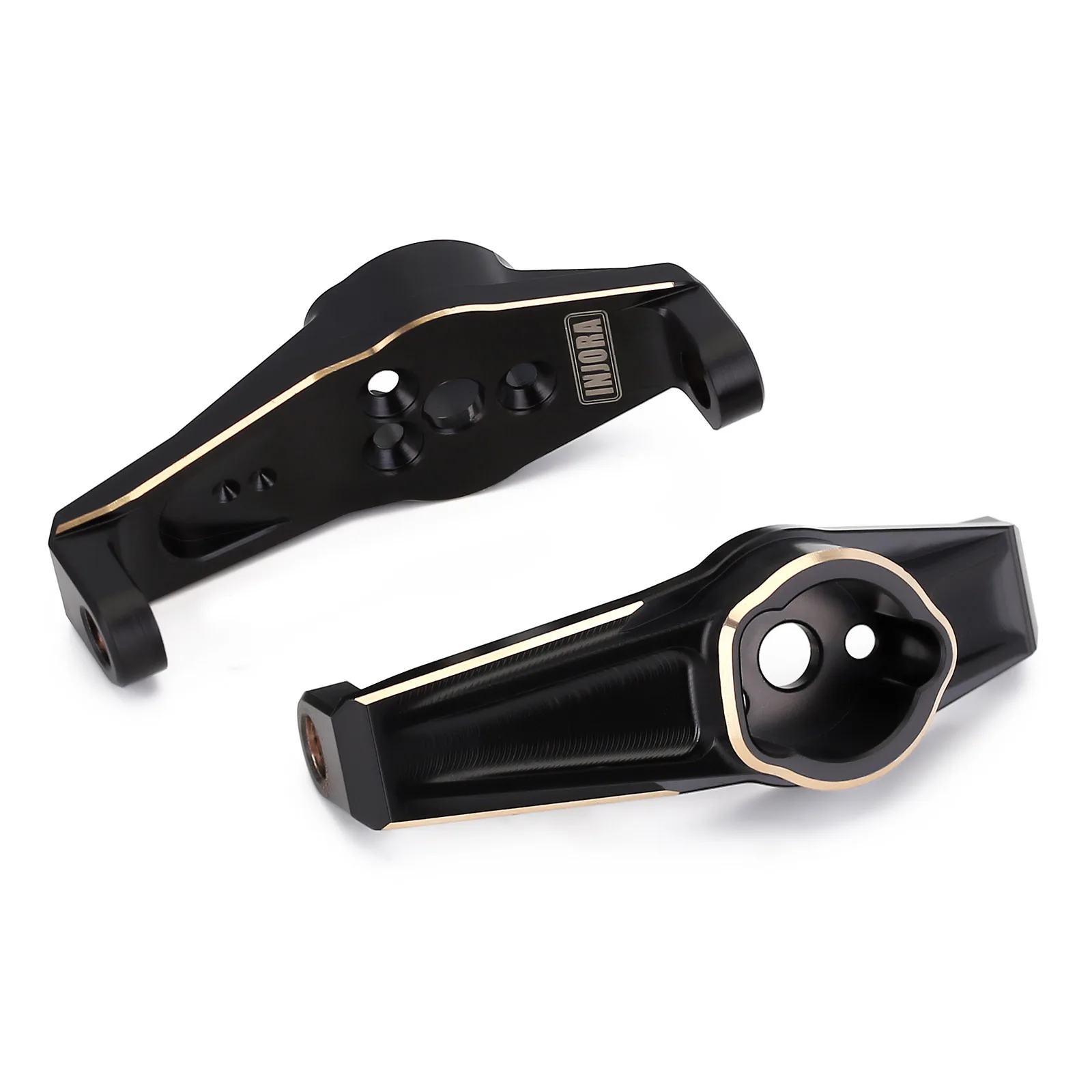 INJORA тяжелое черное покрытие латунный корпус портального привода с противовесом