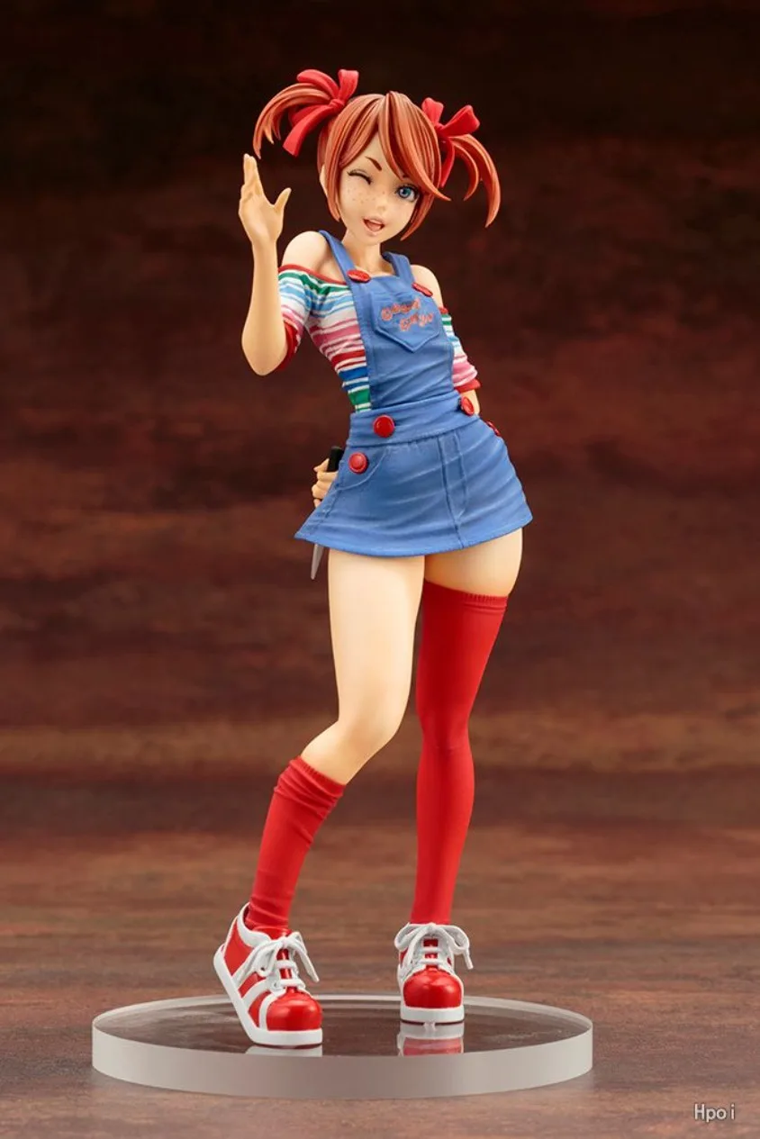 Фото Коллекционная фигурка-статуэтка Kotobukiya Bishoujo Horror Bride of Chucky, масштаб 1/7, модель, игрушка, подарок №2